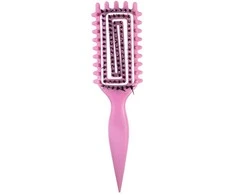 Inter Vion CurlyBrush Rožinė