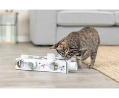 Interaktyvi edukacinė žaislų dėžutė katei Trixie Cat Activity Paws'n'Treats Box, 35×7×20 cm