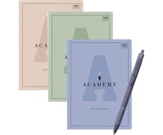 Interdruk Interprint Notebook A5/60K Academy linija (3 vnt.)