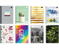 Interdruk Interprint Kolokoło sąsiuvinis B5/160 lapų grotelės su spalvota parašte