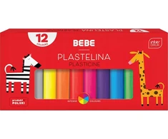Interdruk Plastilinas 12 spalvų BB KIDS mokykla