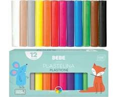 Interdruk Plastilinas 12 spalvų BB KIDS mokykla
