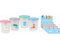 Interdruk Bebe puodelis su apsauga nuo išsiliejimo, 140 ml