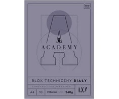 Interdruk Techninis blokas A4/10K Academy (10 vnt.)