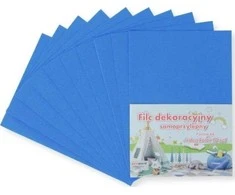 Interdruk Veltinis A4 lipnus mėlynas 20x30cm 10vnt.