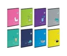 Interdruk Notebook A5 / 16K linijos spalva. B &amp; B vaikai Tropic (20gabalas)