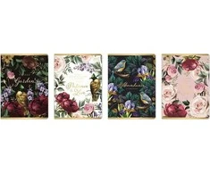 Interdruk Interprint Notebook A5/60K Metallic Savage tinklelis (10 vnt.)