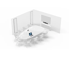 „Yealink MeetingBar A30 + TCP18“, vaizdo bendradarbiavimo juosta, „Android 9“, juoda