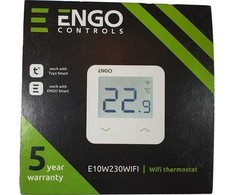 Internetinis temperatūros reguliatorius, WI-FI, 230V, Balta