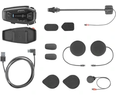 INTERPHONE U-COM 8R motociklo domofonas, komplektas 1 šalmui
