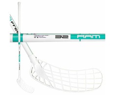 Interplastic Grindų riedulio lazda apvali dešinė „Freez Ram 32“ tvirta, patvari, KUBISPORT, 95 cm