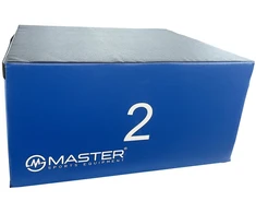 Interplastic Plyometrinė treniruočių dėžė MASTER Soft - 90 x 75 x 45 cm (8592833012227)