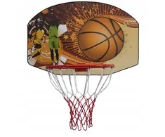 Interplastic KUBISPORT krepšinio lenta su tinklu, 90 x 60 cm