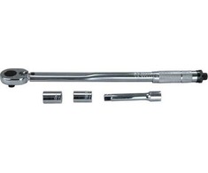 Intertec cartrend dinamometrinis raktas 1/2 col., 40–210 Nm, su 17 ir 19 mm galvutėmis, 146002