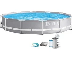 Intex Prism Frame Premium baseino rinkinys, 366x76cm