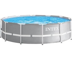 Intex lauko baseinas su metaliniu rėmu, apvalus, 366 x 99 cm, 8592 l, 26716GN