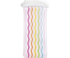 Pripučiamas paplūdimio čiužinys Intex Rainbow Cloud, 198x91 cm