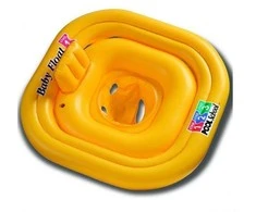 Pripučiamas plaukimo ratas mažyliams INTEX D79cm Baby Float