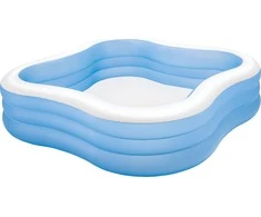 Pripučiamas baseinas INTEX Beach Wave Swim Center Pool 229x229x56cm