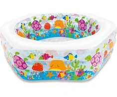 Baseinas pripučiamas INTEX Happy Otter Pool 191x178x61cm