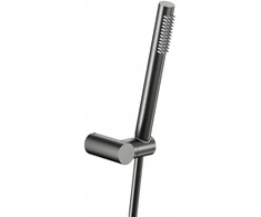 Inula 841-225-61 / KFA / MOZA / Aukščiausios kokybės taškinio purškimo pistoletas, šarnyrinis sieninis laikiklis, 1500 mm PVC žarna, GUN METAL Pilkas