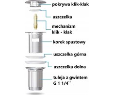 Invena CLICK-CLACK KIŠTUKAS, ŽALVARINIS, UNIVERSALUS, DIDŽIOJO GRYBŲ CROMAS