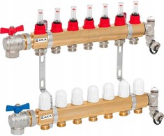 Invena MANIFOLD PROV-9 AKA 2-CIR ROTARY TERMINALIS NUTIEKIMO VOŽTUVAS