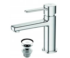 Invena Glamour praustuvo maišytuvas, chromuotas BU-02-001-V