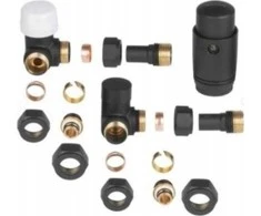Invena INVENA KPL TERMOSTATAS. AXIAL JUODA