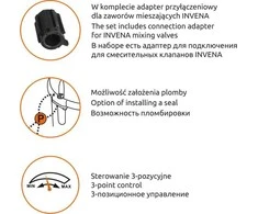 Invena Maišymo vožtuvo pavara (CM- 00- 000)