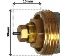 Termostatinė galvutė INVENA CD-74-015-X, M30 x 1,5