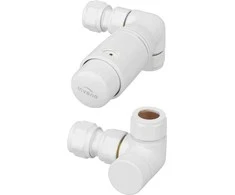 Invena termostatinis rinkinys AXIAL 1/2" baltas (CD-25-B15)