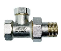 Uždarymo ventilis INVENA CZ-51-P15-W, 1/2", tiesus