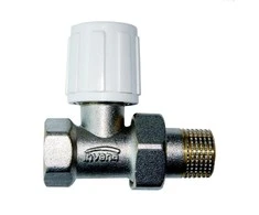 Termostatinis ventilis INVENA CZ-50-P15-W, 1/2", tiesus