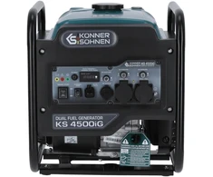 Inverterinis generatorius Könner &amp; Söhnen KS 4500iG, 4,2 kW, 230 V, 13 l, dviejų kuro rūšių