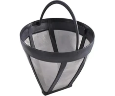 Invest Universal Permanent Reusable Steel Mesh Coffee Filter with Cup (GA4304)