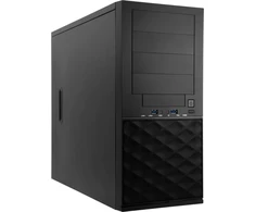 „InWin“ serverio korpusas, mini bokšto formos, 4 lizdų, IW-PF-052, SATA magistralinis adapteris / 315 W vienas maitinimo blokas