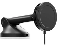 „iOttie Velox MagSafe Qi2“ belaidis laikiklis prie prietaisų skydelio ir priekinio stiklo