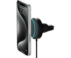 Belaidis magnetinis automobilinis telefono laikiklis iOttie Velox MagSafe Qi2 Wireless Air Vent Mount