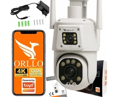 IP kamera ORLLO IP kamera TZ8 dviguba 4MP+4MP 4G Wi-Fi