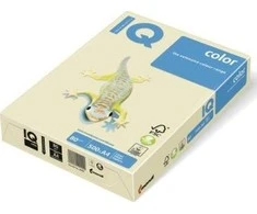 Iq Color Spalvotas biuro popierius IQ, A4, 80g, BE66, vanilės spalvos, 500 lapų