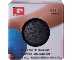 IQ Masazinis kamuoliukas intelligence quality ROLLO II juodas universalaus dydžio