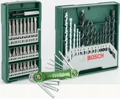 Grąžtas Bosch 15dalių ir 25dalių kompl. su HEX komlpektu