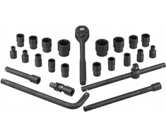 Forcekraft Įrankių rinkinys 1/2'' 24 vnt. (8-32mm) (6 briaunų)