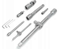 Įrankių rinkinys Forcekraft Įrankių rinkinys 108el. 1/4" &amp; 1/2" (6-kątnych) (4-32mm)