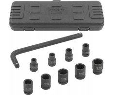 Įrankių rinkinys Forsage Įrankių rinkinys udarowych 1/2" 10el. (10-24mm)