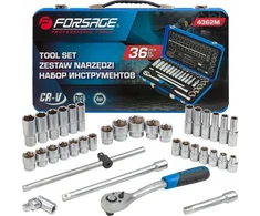 Įrankių rinkinys Forsage Įrankių rinkinys 1/2" 36el. (8-32mm) (6-kątnych)