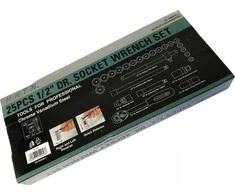 HONITON Rinkinys KLUCZY 25el. 1/2"