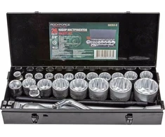 Įrankių rinkinys Rockforce ROCKFORCE Rinkinys KLUCZY NASADOWYCH 26el. 3/4'' 12KĄT.