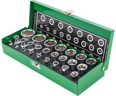 Įrankių rinkinys Rockforce ROCKFORCE Rinkinys KLUCZY 25el. 1/2'' 1/4'' 4-32mm RF-50121G